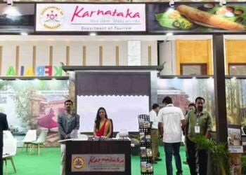 Karnataka Tourism, OTM Mumbai 2025, Travel Trade Show, Tourism India, India Tourism, Travel Event Mumbai, Karnataka Tourism Pavilion, Karnataka Tourism Awards, Karnataka Travel, Karnataka Destinations, Karnataka Culture, Karnataka Heritage, Karnataka Wildlife, Karnataka Adventure Tourism, Karnataka Beaches, Karnataka Hill Stations, Ecotourism Karnataka, UNESCO World Heritage Sites Karnataka, Spiritual Tourism Karnataka, OTM Mumbai Awards, Excellence Award Group Participation, Jio World Convention Centre, Travel Trade Partners, B2B Meetings Tourism, Gajendra Singh Shekhawat, Karnataka Tourism Department, Promote Karnataka Tourism, Inbound Tourism Karnataka, Sustainable Tourism Karnataka, Responsible Tourism Karnataka, Travel Experiences Karnataka, Karnataka Tourism at OTM Mumbai, Karnataka wins award at OTM 2025, Best places to visit in Karnataka, Karnataka tourism packages, Explore Karnataka, Karnataka Tourism initiatives, Karnataka travel guide, Mumbai, Karnataka, India,