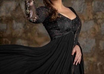 Seerat Kapoor, Anarkali, Nallamz, Ethnic Fashion, Indian Fashion, Seerat Kapoor Style, Seerat Kapoor Outfit, Black Anarkali, Designer Anarkali, Indian Juttis, Polki Ring, Statement Earrings, Aurelius Jewels, Anahita Dhawan, Modern Ethnic Fashion, Seerat Kapoor Anarkali look, Seerat Kapoor Nallamz outfit, Seerat Kapoor ethnic wear, Where to buy Seerat Kapoor's Anarkali, Seerat Kapoor's latest fashion, Seerat Kapoor's traditional look, Seerat Kapoor's jewelry, Seerat Kapoor's stylist, Seerat Kapoor's Instagram, Seerat Kapoor's makeup,