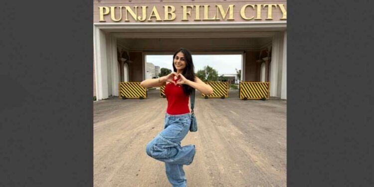 Heer Achhra's Punjabi Film Debut: Shoot Kicks Off at Punjab Film City 1 Heer Achhra, Punjabi Actress, Model Heer Achhra, Punjabi Cinema, Punjabi Film, Film Debut, Film Shooting, Punjab Film City, Punjab, India, Entertainment Industry, Music Videos , Commercials ,Advertising, Fashion, Acting, Debut, Buzz ,Popularity, Fresh Talent,