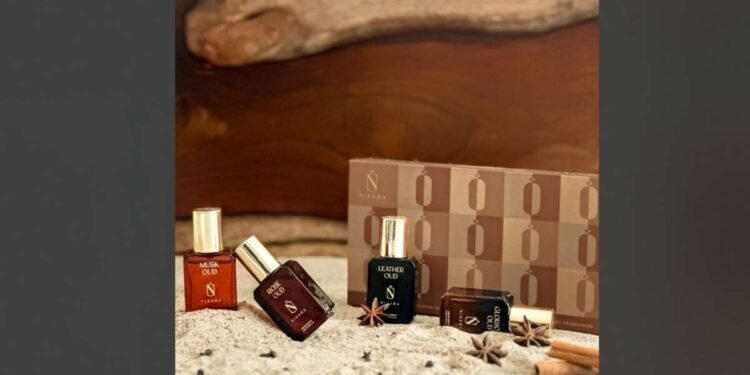 Oud gift set, Nisara perfumes, luxury Oud perfume, Rose Oud, Musk Oud, Leather Oud, Glorious Oud, premium fragrance, fragrance gift set, perfume connoisseur, Oud collection, luxury fragrance gifts, best oud perfumes, affordable luxury perfumes, high quality perfumes ,