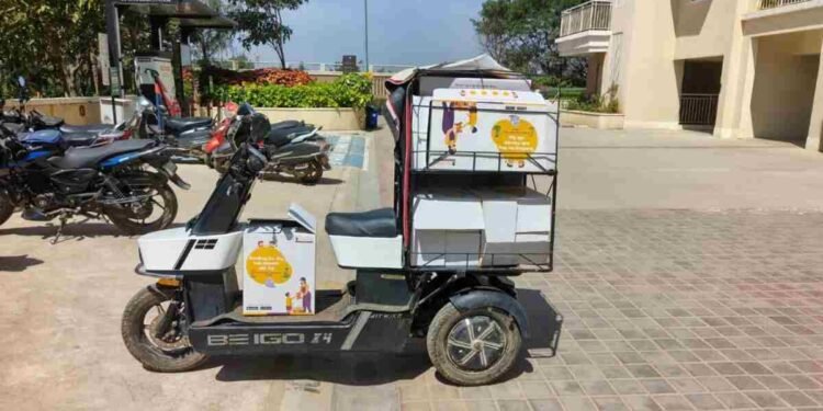 Hala Mobility, iGowise Mobility, Electric Trikes, Last-Mile Delivery, Electric Vehicles ,EVs, BeiGo Electric Trike, EV-as-a-Service, Sustainable Logistics, India EV Market, High-Speed Electric Trikes, Anti-Topple Trikes, Electric Cargo Trikes, EV Fleet Deployment, EV Partnership, Hyderabad EV, Bangalore EV, Logistics Efficiency, Electric Vehicle Adoption, EV Subscription, EV Leasing, Fleet Analytics, R&D Mobility, Made-in-India EVs, E-commerce Delivery, Quick Commerce, Milk Delivery EVs, Perishable Delivery EVs, Operational Costs Reduction, Sustainability Mandates, EV Innovation, Smart Mobility, Hala Mobility iGowise Mobility partnership, Electric trikes for last-mile delivery in India, Made-in-India high-speed electric trikes, BeiGo electric trike features and benefits, EV-as-a-service for logistics companies, Electric vehicle deployment in Hyderabad and Bangalore, Benefits of electric trikes for delivery riders, How electric trikes improve last-mile logistics efficiency, Hala mobility 10000 ev deployment 2025, Igogowise mobility beigo electric pickup trike, Srikanth Reddy , Hala Mobility CEO, Sravan Kumar Appana ,iGowise Mobility CEO, EV Revolution, Green Logistics, Urban Mobility, Electric Mobility Solutions, Future of Delivery, Indian EV Industry, EV 2030 India,