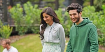 Banita Sandhu, Arjun Tanwar, Detective Sherdil, Diljit Dosanjh, Shanti, Purvak, On-screen chemistry, Whodunnit, Thriller movie, Bollywood debut, Indian cinema, Actor chemistry, Filmmaking praise, Acting performances, Movie review, Must-watch film, Silent communication, Emotional layer, Couple goals , Banita Sandhu Arjun Tanwar chemistry Detective Sherdil, Arjun Tanwar debut film Detective Sherdil, Shanti and Purvak Detective Sherdil, Best on-screen couples Bollywood, Diljit Dosanjh's new thriller, Banita Sandhu acting in Detective Sherdil, Arjun Tanwar performance review, Heartfelt chemistry in Indian films, What makes Detective Sherdil a must-watch, Behind the scenes Detective Sherdil Banita Arjun,