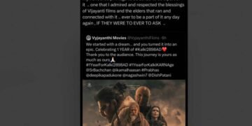 Amitabh Bachchan, Kalki 2898 AD, Ashwatthama, Indian Cinema, Bollywood, Sci-Fi Epic, Nag Ashwin, Vyjayanthi Movies, Prabhas, Deepika Padukone, Kamal Haasan, Disha Patani, Film Anniversary, Box Office, Kalki 2898 AD Part 2, Mythology, Futurism, Cultural Milestone,