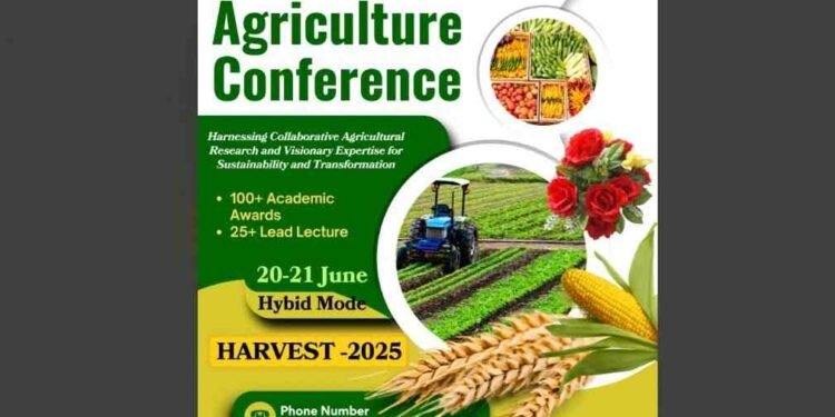 Dr. Ankur Sharma Leads Agri Meet’s Global Push Through HARVEST-2025: A New Era for Agricultural Innovation and Sustainability 1 HARVEST-2025, Global Agriculture Conference, Agricultural Innovation, Agricultural Sustainability, Agri-Meet Foundation, Collaborative Agricultural Research, Visionary Expertise, Dr. Ankur Sharma, Agri Meet Foundation, Dr. Rajbir Singh ,ICAR, Dr. Vishnu D. Rajput , ICAR, ICRISAT, ICARDA, Royal Society of Agriculture, Southern Federal University ,Russia, ICAR-NDRI Karnal , Sher-e-Kashmir University ,Kashmir, UGC-MMTTC,Jodhpur, BUAT, Uttar Pradesh, MPKV Rahuri, UBKV ,West Bengal, MGUVV ,Durg, ICAR-DCR ,Puttur, ICAR-ATARI Jabalpur, Agricultural Diplomacy, Food Security, Climate Change Adaptation, Agri-tech, Biotechnology, Sustainable Farming, Climate-Resilient Solutions, Digital Technologies in Agriculture, Intellectual Property Rights ,IPR, Grassroots Capacity Building, Research Mentorship, Agripreneurship Start-ups in Agriculture, Academic Excellence, Global Collaboration, International Cooperation, Keynote Addresses, Technical Sessions, Workshops, Panel Discussions, Exhibition Hall, Academic Awards, Valedictory Ceremony, Delegates International, India, Russia, Iran, Lebanon, Canada, Japan, South China, Mexico, Portugal, Armenia, China,