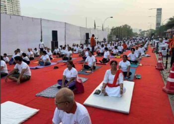 KW Delhi 6 Mall Yoga Day, International Yoga Day Ghaziabad, Yoga Celebration Raj Nagar Extension, KW Group Yoga Event, Ghaziabad Vikas Manch Yoga, Delhi 6 Mall Events, Yoga Day Participants Ghaziabad, Health and Wellness Ghaziabad, Community Yoga Ghaziabad, Mayank Goel BJP Ghaziabad, Dr. Anil Agarwal Yoga Day, Pankaj Kumar Jain KW Group, June 21 Yoga Day, Yoga Benefits Community, KW Delhi 6 Mall Facilities,