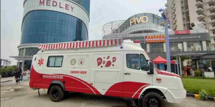 OCUS Group Partners with RAC Delhi Pegasus for a Blood Donation Camp, Witnesses 100 Donors’ Participation 1 Blood Donation, Ocus Group, RAC Delhi Pegasus, Gurugram, Community Initiative, Social Responsibility, Healthcare, Philanthropy, Voluntary Donation, Life Saving