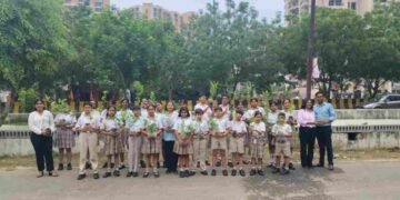 Gaurs Group, Ek Ped Maa Ke Naam 2.0, plantation drive, UP Government, sustainable development, environmental responsibility, Gaur Yamuna City, Gaur City, Gaur Airocity, Gaurs International School