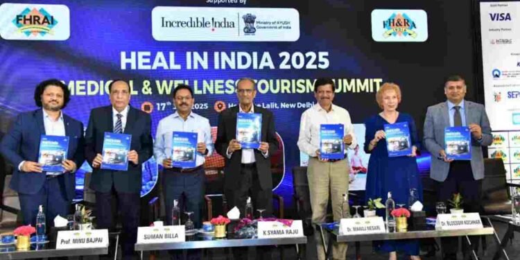 medical tourism, India healthcare, Heal in India, wellness tourism, global medical hub, medical value travel, Ayurveda, medical visas, FHRAI, KPMG India