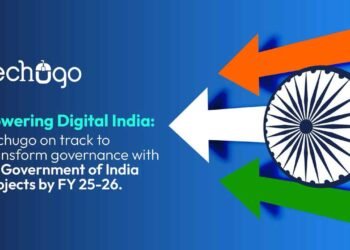 Techugo, e-governance, digital India, govtech, government projects, digital transformation, AI solutions, blockchain, cybersecurity, mobile app development