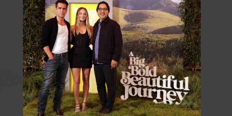 A Big Bold Beautiful Journey, Kogonada, Margot Robbie, Colin Farrell, Magical Realism, Sony Pictures Entertainment India, movie, film, new release, romance, drama, doors, cinematic, filmmaking, interview