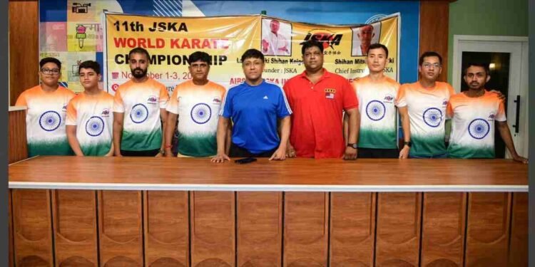 JSKA World Championship 2025, India Karate Team, AIBSKA, Matsuyama Japan, Tirthankar Nandy, Karate-do