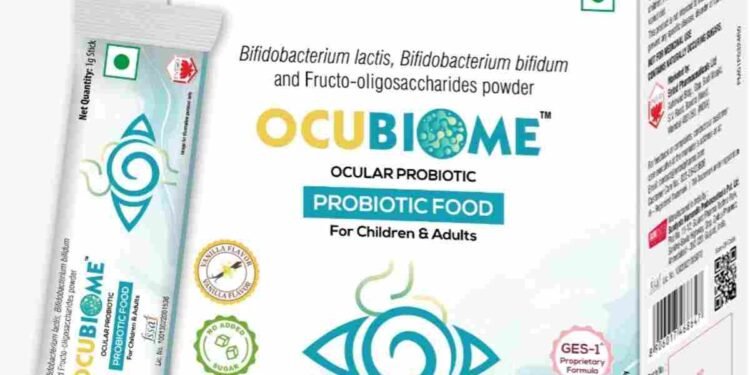 OCUBIOME, Ocular Probiotic, ENTOD Pharmaceuticals, Dry Eye Relief, Digital Eye Strain, Gut-Eye Axis, Eye Health India, Preventive Eye Care