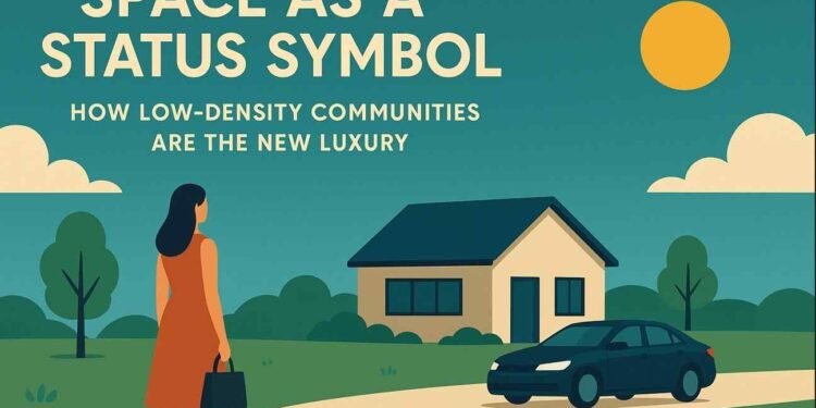 Low-Density Communities, Luxury Real Estate NCR, Space as Status Symbol, Post-Pandemic Home Trends, UHNW Homebuyers, New Luxury Definition, Open Green Spaces, Real Estate Investment
