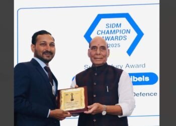BonV Aero, SIDM Champion Award, Rajnath Singh, Defence Innovation, Aatmanirbhar Bharat, Aerospace Technology, Odisha Startup, Indigenous Manufacturing, Unmanned Aerial Systems, Defence Technology