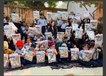 Nimbus Realty , Niveda Foundation ,Nimbus Realty CSR, Niveda Foundation, Children's Day, Education Support, Underprivileged Students, Noida Community, Yamini Agarwal CMO, Grassroots Initiative