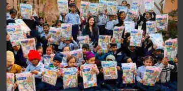 Nimbus Realty , Niveda Foundation ,Nimbus Realty CSR, Niveda Foundation, Children's Day, Education Support, Underprivileged Students, Noida Community, Yamini Agarwal CMO, Grassroots Initiative