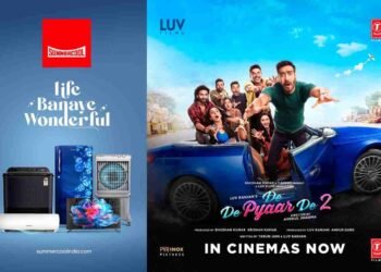 Summercool, De De Pyaar De 2, Ajay Devgn, Rakul Preet Singh, Bollywood collaboration, branding, home appliances, cooling brand, ad campaign