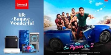 Summercool, De De Pyaar De 2, Ajay Devgn, Rakul Preet Singh, Bollywood collaboration, branding, home appliances, cooling brand, ad campaign