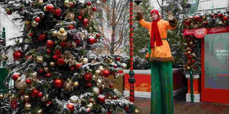 Moscow Journey to Christmas, Moscow winter festival 2025, Moscow Christmas celebration, Indian tourists in Moscow, Winter in Moscow, Moscow festive events, Russia winter tourism