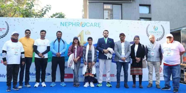 Nephrocare India, kidney health walkathon, Nephrocare anniversary, Dr Pratim Sengupta, kidney disease prevention, Kolkata health event, Walk for Kidney Health