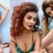 Seerat Kapoor monokini, Seerat Kapoor beach photos, green starfish monokini, Seerat Kapoor sheer skirt, Seerat Kapoor viral pictures, winter holiday fashion 2025,Seerat Kapoor, Actress Seerat Kapoor