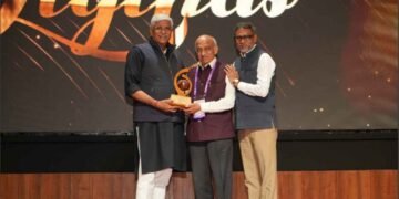 GeoSmart India 2025, Living Legends Awards, India geospatial industry, space technology India, GIS innovation, Bharat Mandapam event, Indian space pioneers, geospatial conference 2025