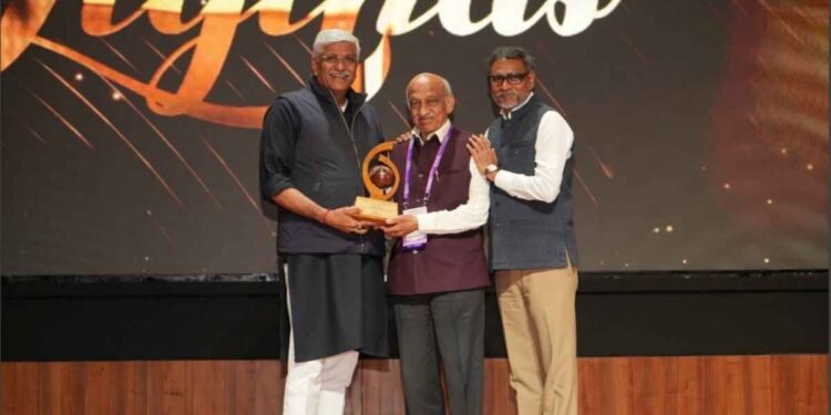 GeoSmart India 2025, Living Legends Awards, India geospatial industry, space technology India, GIS innovation, Bharat Mandapam event, Indian space pioneers, geospatial conference 2025