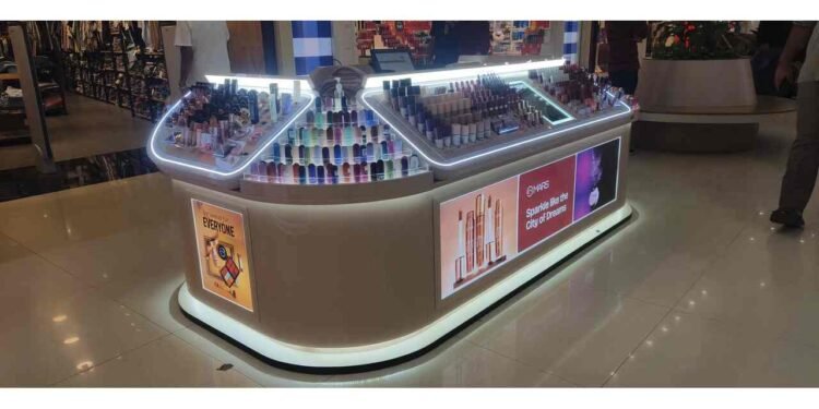 MARS Cosmetics Mumbai, Lake Shore Mall makeup store, 45th EBO launch, beauty brand expansion India, cosmetic kiosk Mumbai,MARS Cosmetics
