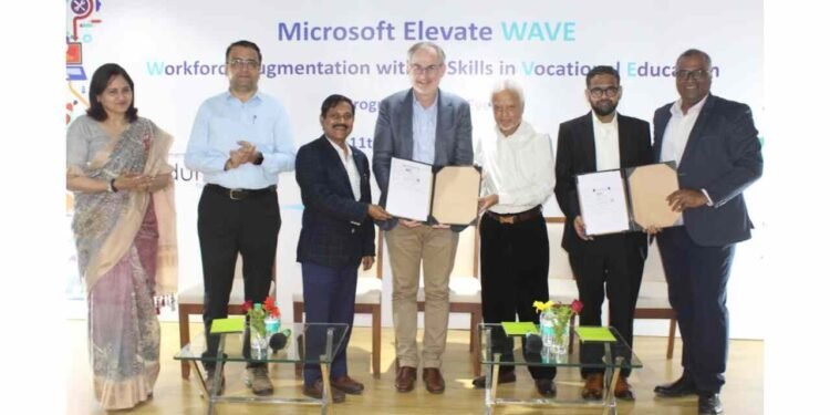 Microsoft Pledges to Build AI-Ready Workforce in India via New MSDE Partnership 1 Microsoft Elevate WAVE, MSDE Microsoft partnership, AI skilling India, vocational education AI
