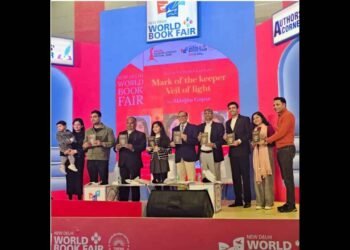 Abhijita Gupta, World Book Fair 2026, child author India, Mark of the Keeper, young writer