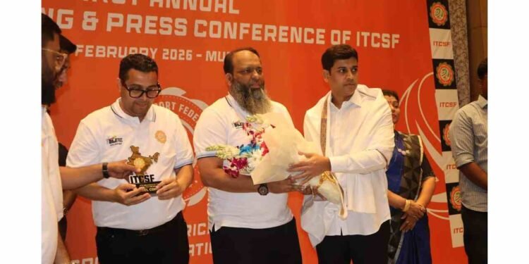 ITCSF National President, Dr. Shrikant Shinde, Tennis Cricket Federation India, Shrikant Shinde news