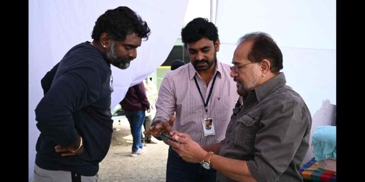 Maa Vande Movie Update, PM Narendra Modi Biopic 2026, Unni Mukundan as Narendra Modi, Maa Vande BTS Pictures, Maa Vande Hyderabad Schedule Wrap,