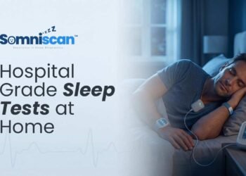 SomniScan Brings Hospital-Grade Sleep Diagnostics Home, Redefining Access and Accuracy in India 1 SomniScan India, sleep diagnostics at home, polysomnography PSG India, sleep apnea diagnosis India, home sleep test