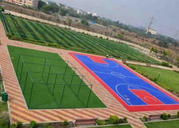 Gallant Sports Infra, Nagpur school sports turf, multipurpose sports facility India, artificial turf school, sports infrastructure India