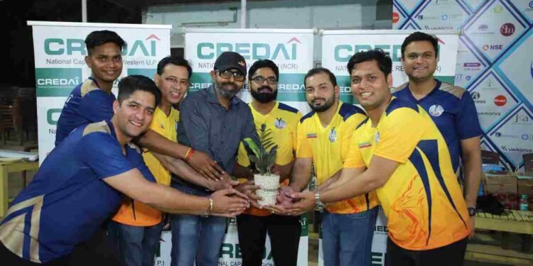 CREDAI NCR Youth Wing Enjoys Thrilling 20-20 Cricket Match at Jamia Hamdard Ground 1 CREDAI NCR Youth Wing, real estate cricket match, Jamia Hamdard Ground, Delhi real estate events