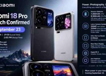 Xiaomi 18 Pro, Xiaomi 18 Pro Max, Xiaomi Launch September 23, 8500mAh Battery Phone, Xiaomi HyperOS 4, Leica Camera Phone, 2nm Smartphone Processor, Snapdragon 8 Elite, Flagship Smartphones 2026, Silicon Carbon Battery, Xiaomi News