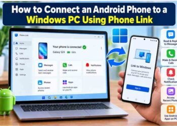 How to connect an Android phone to a Windows PC using Microsoft Phone Link