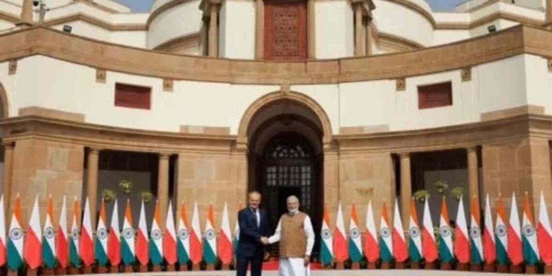 Donald Tusk, VFS Global, Donald Tusk India Visit, Business Standard, Poland Visa Scandal, India Poland Relations, VFS Global Controversy, Polish Prime Minister, India Business News, Visa Processing Services, Poland Politics, Strategic Partnership, India Business Summit, International Relations